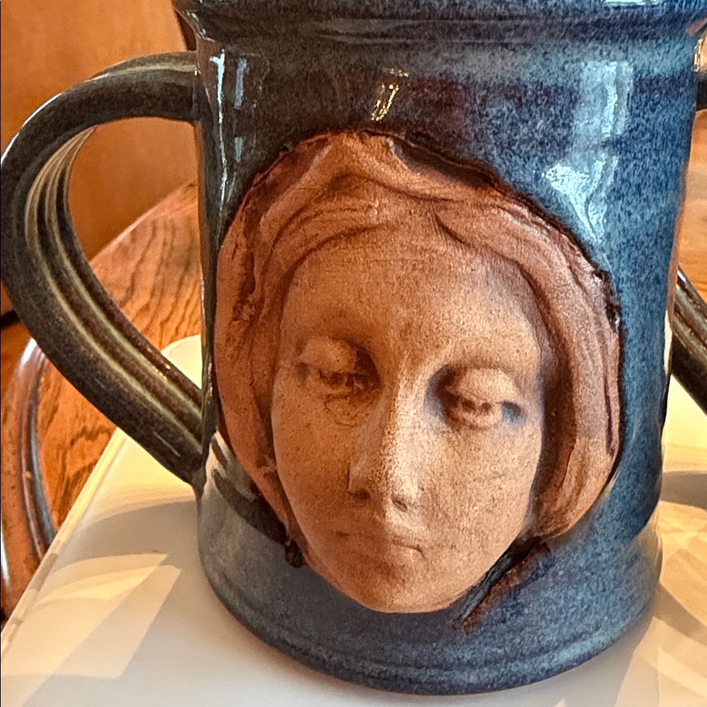 NEWNeverUsedSIGNEDT.PuterbaughGillStonewareGlazed MicrowaveRareFindMississpi
